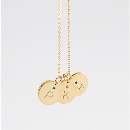 Grandma Initial Necklace