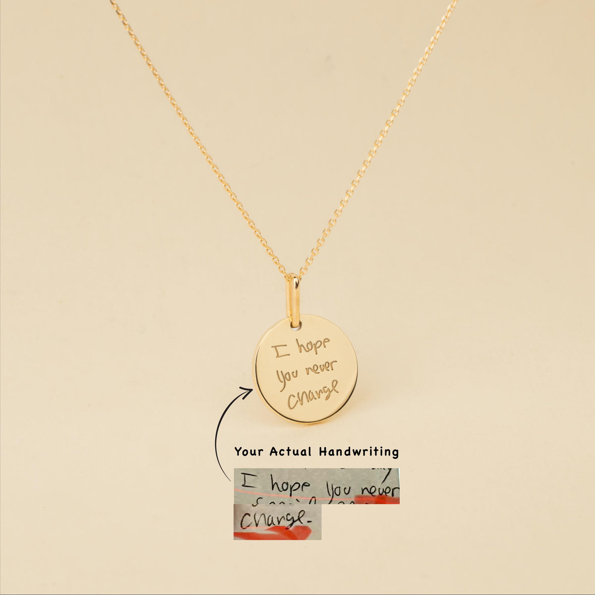 Mother Children Fingerprint Necklace