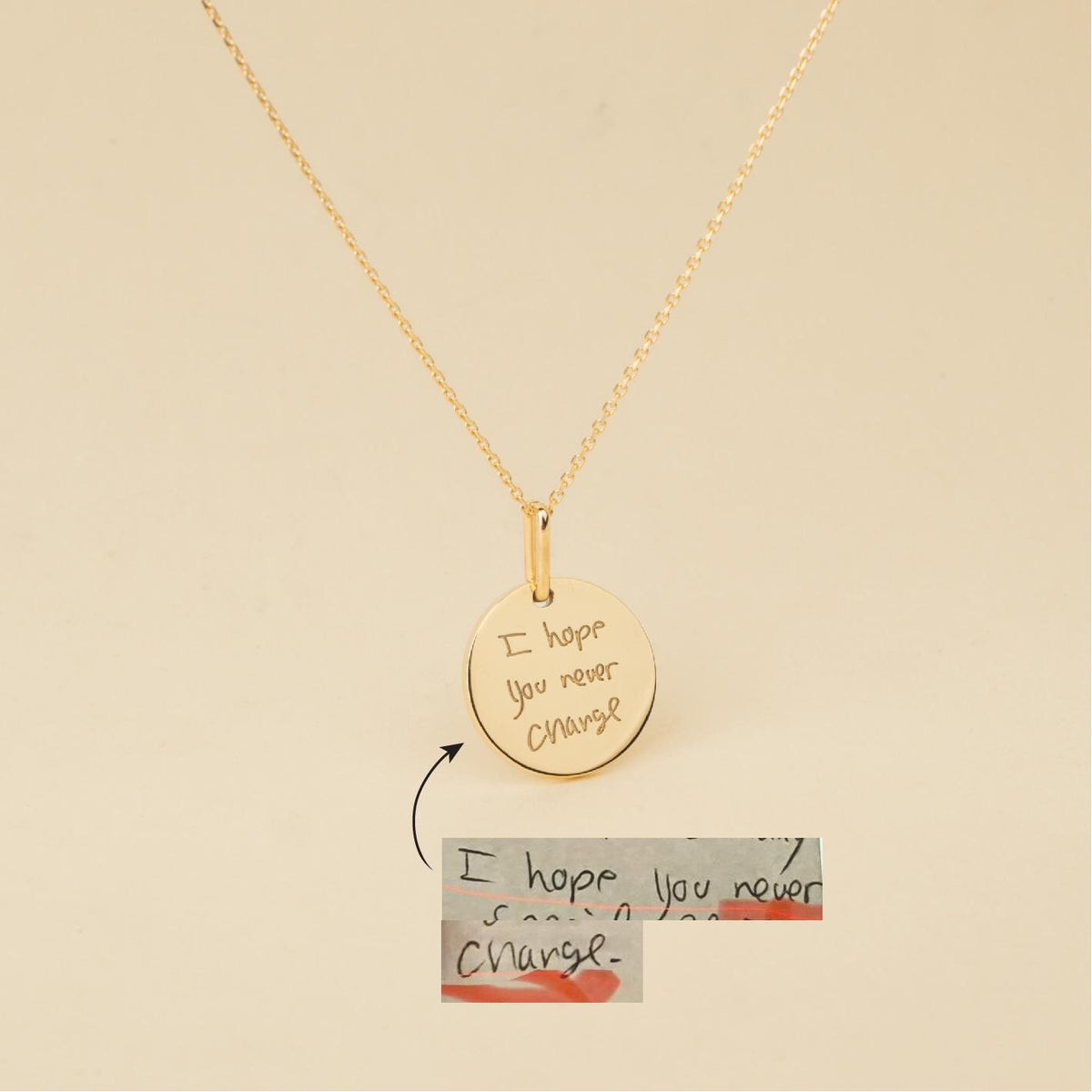 Memorial Fingerprint Necklace
