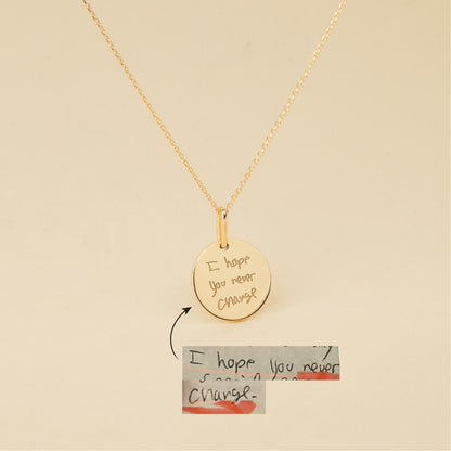 Memorial Fingerprint Necklace