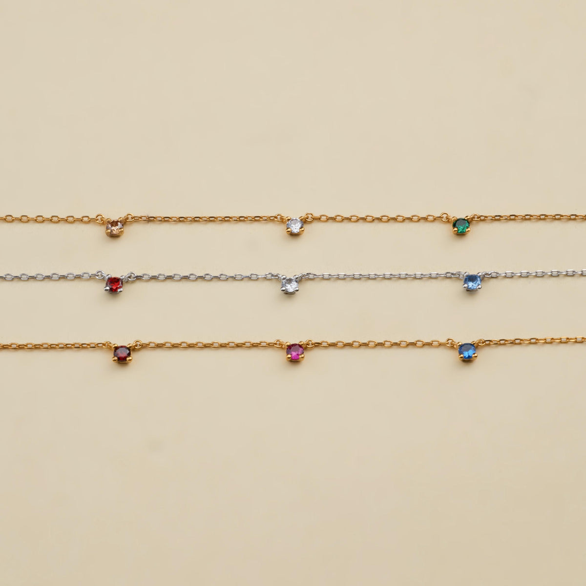 Personalized Birthstone Necklace