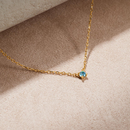 Personalized Birthstone Necklace