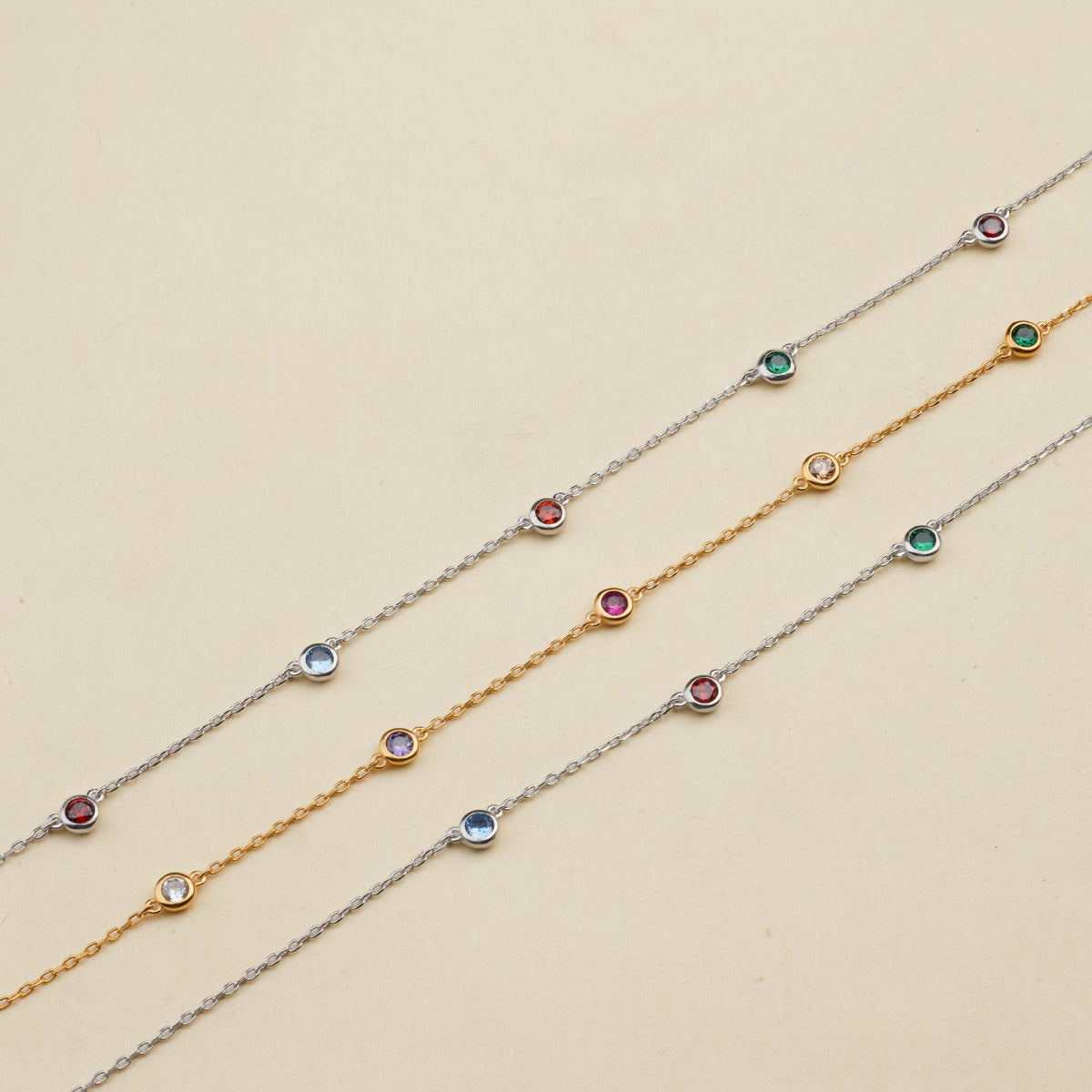 Personalized Birthstone Necklace