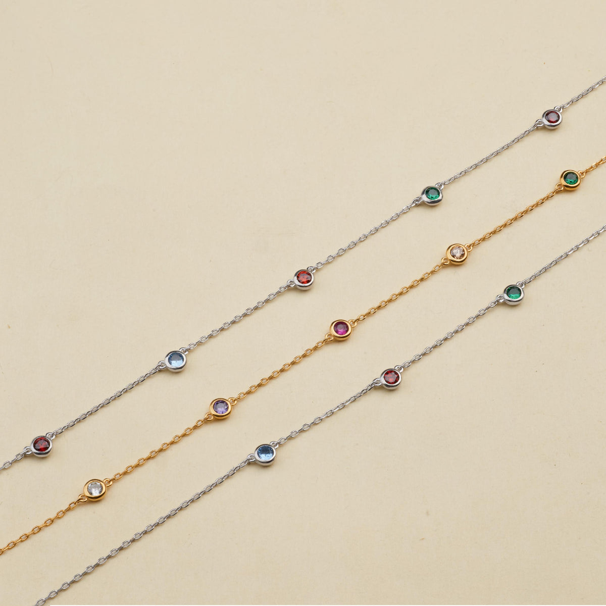 Personalized Birthstone Necklace
