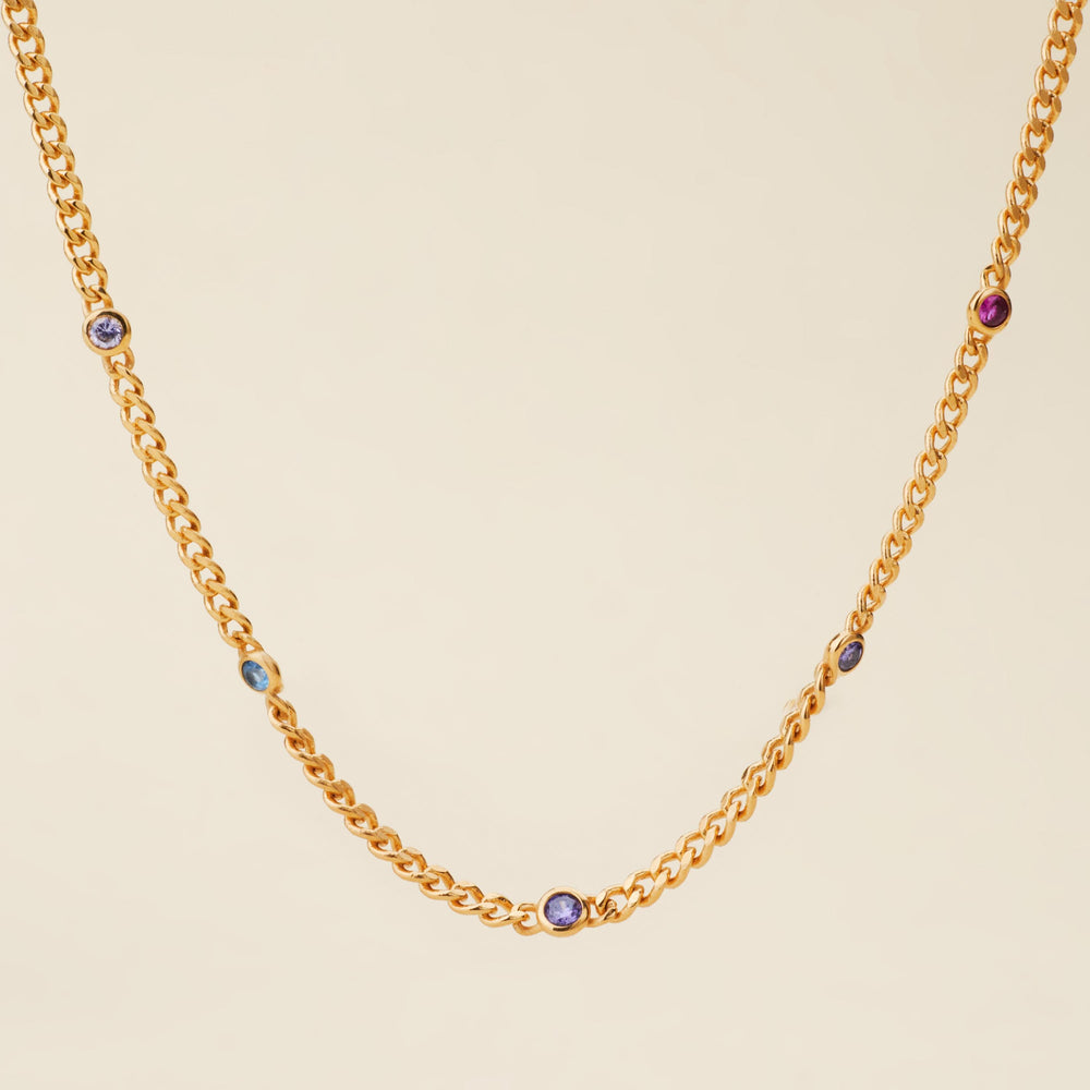 Personalized Birthstone Necklace or Bracelet