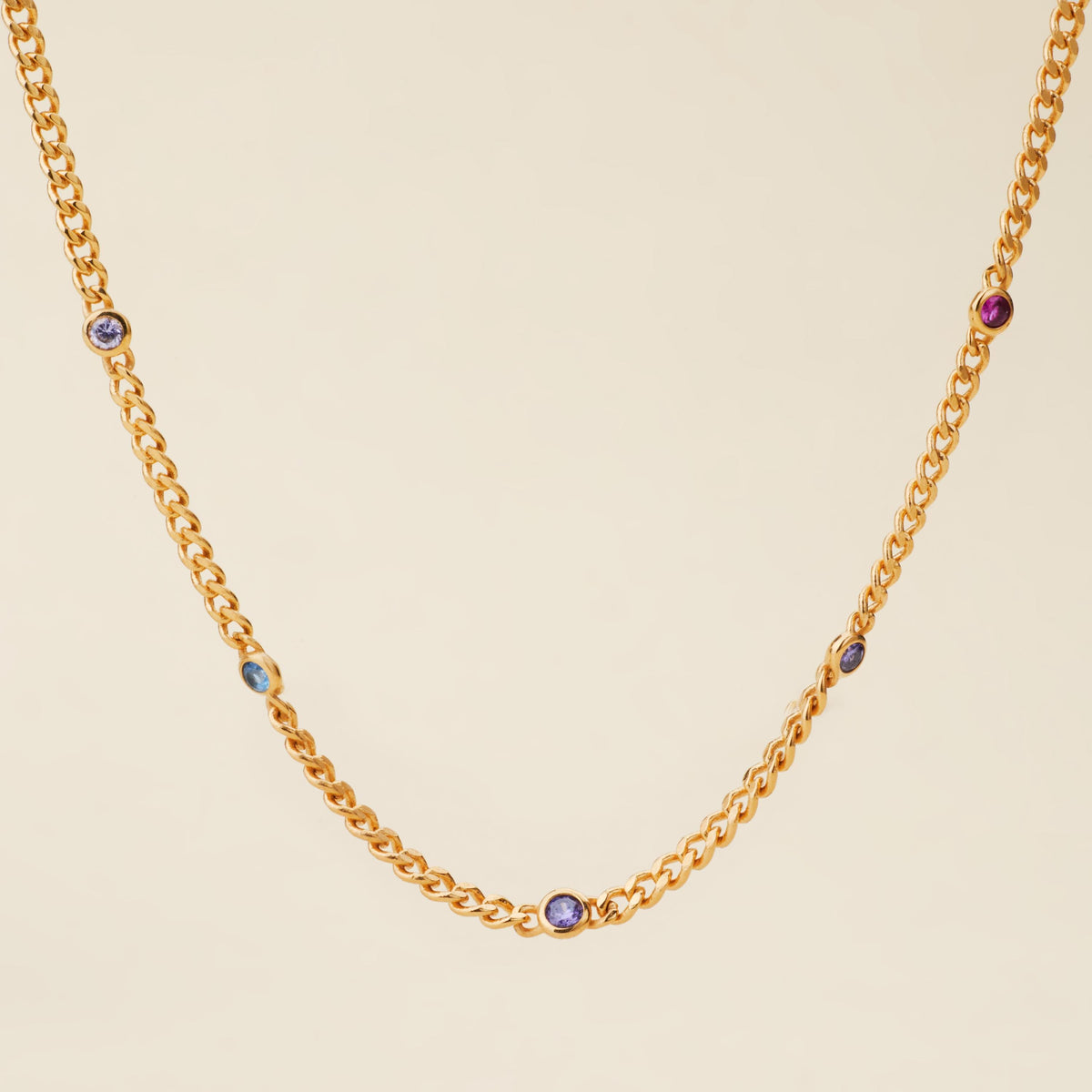 Personalized Birthstone Necklace or Bracelet