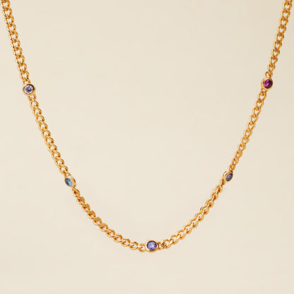 Personalized Birthstone Necklace or Bracelet