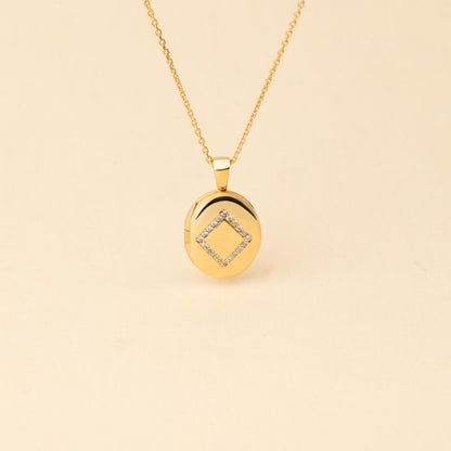 Eternity Locket Necklace