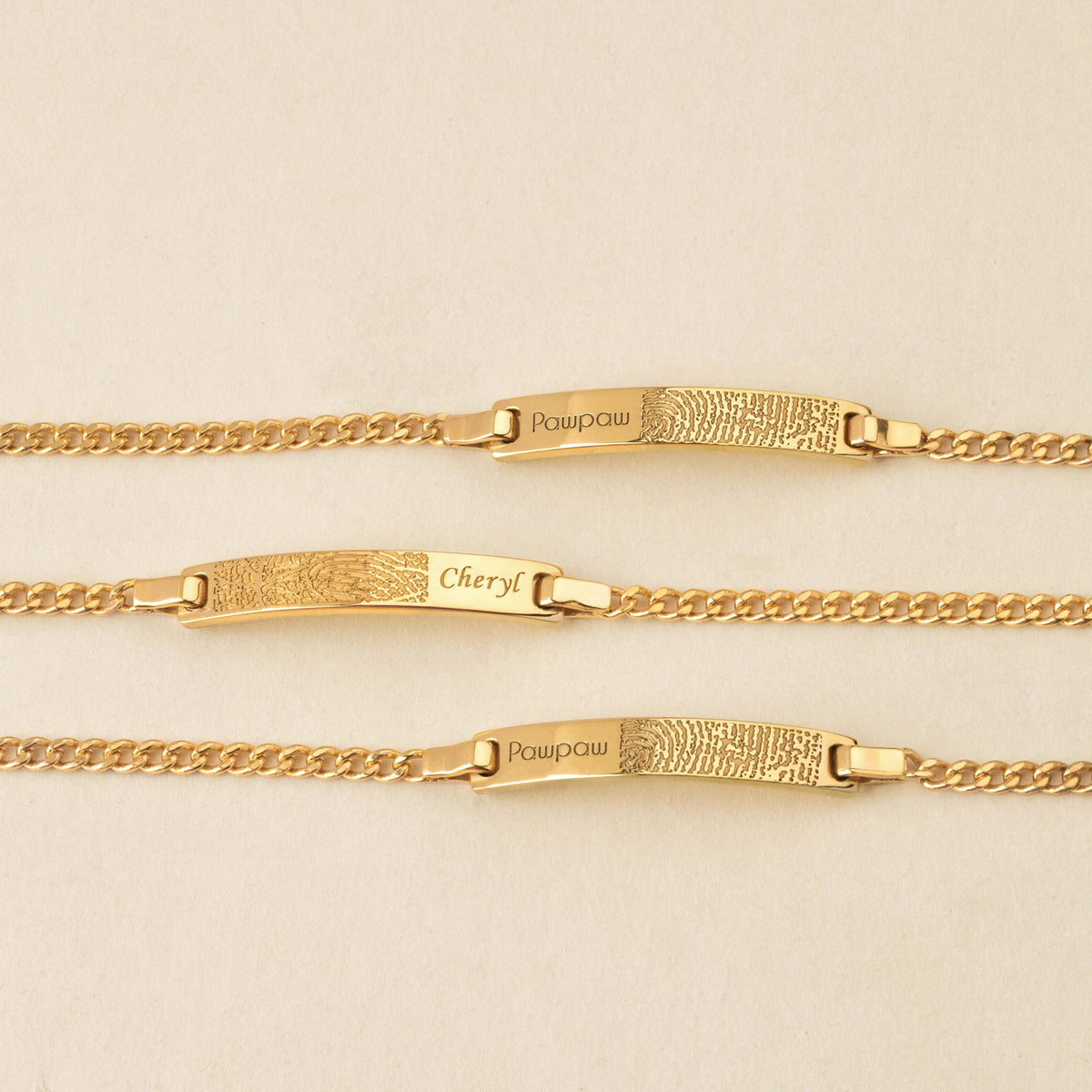Custom Engraved Bar Bracelet