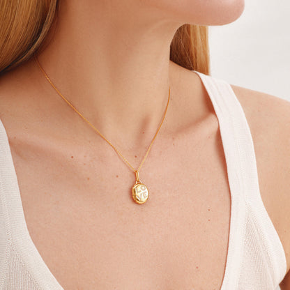 Personalized Love Locket Necklace