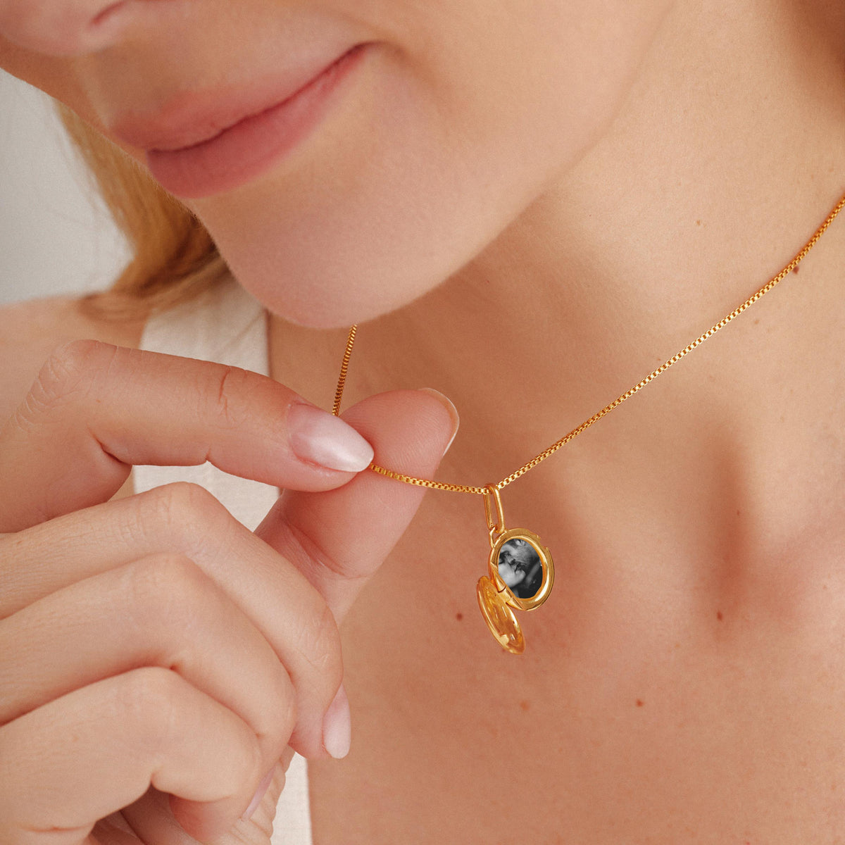 Personalized Love Locket Necklace