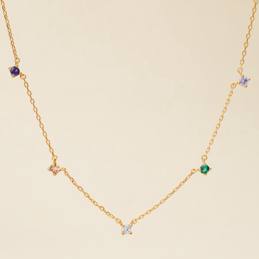 Personalized Birthstone Necklace