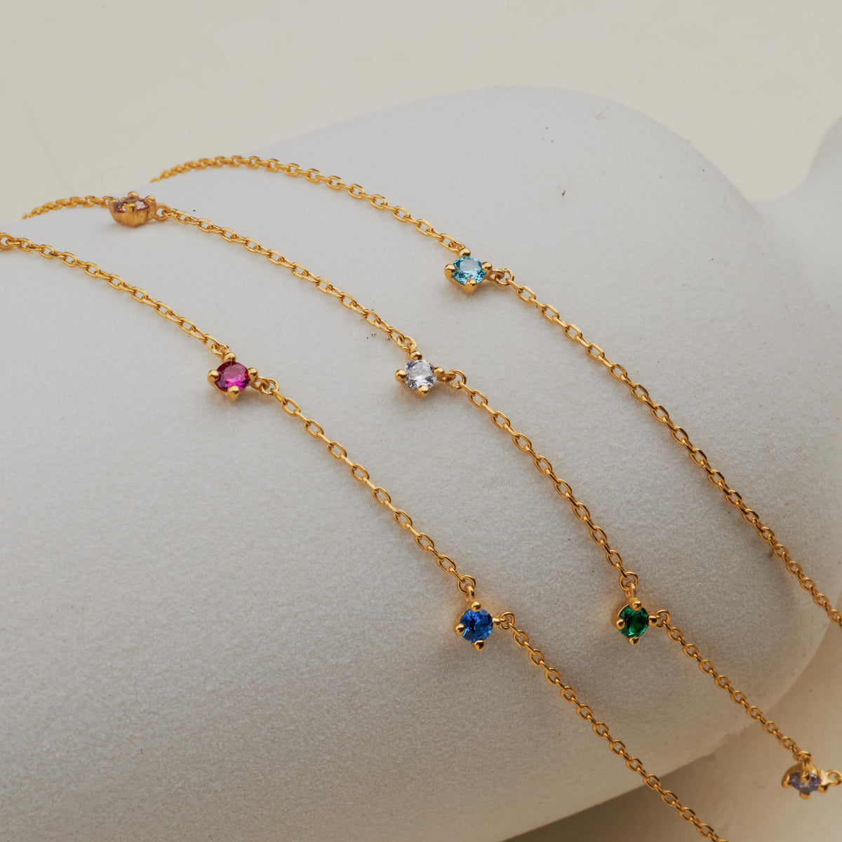 Personalized Birthstone Necklace