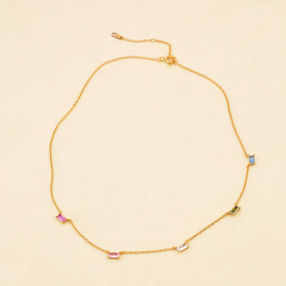 Personalized Birthstone Necklace