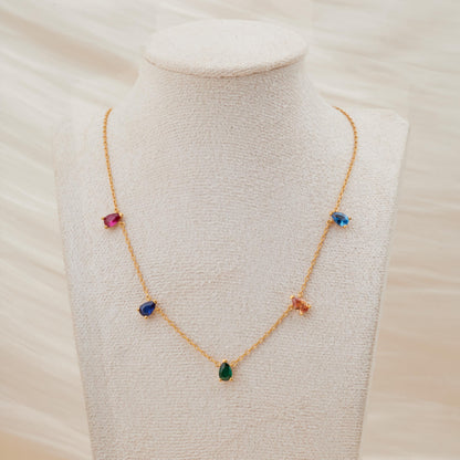Personalized Birthstone Necklace