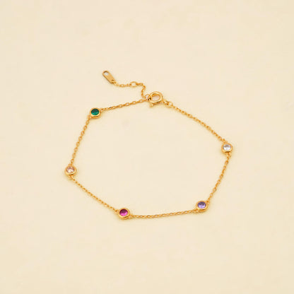Personalized Birthstone Necklace