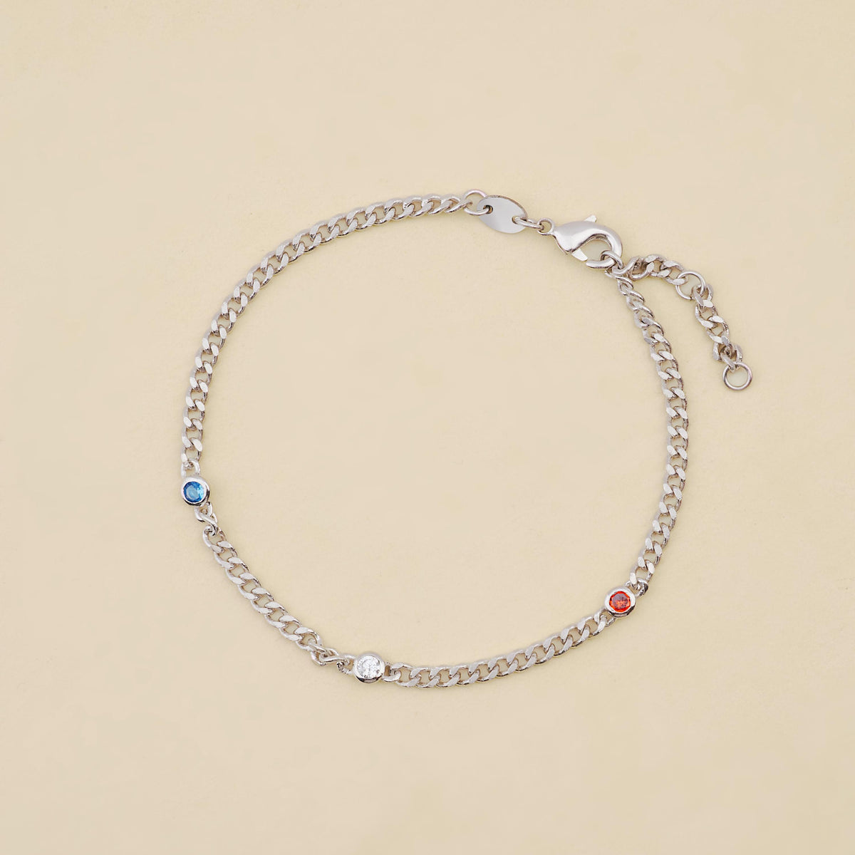 Personalized Birthstone Necklace or Bracelet