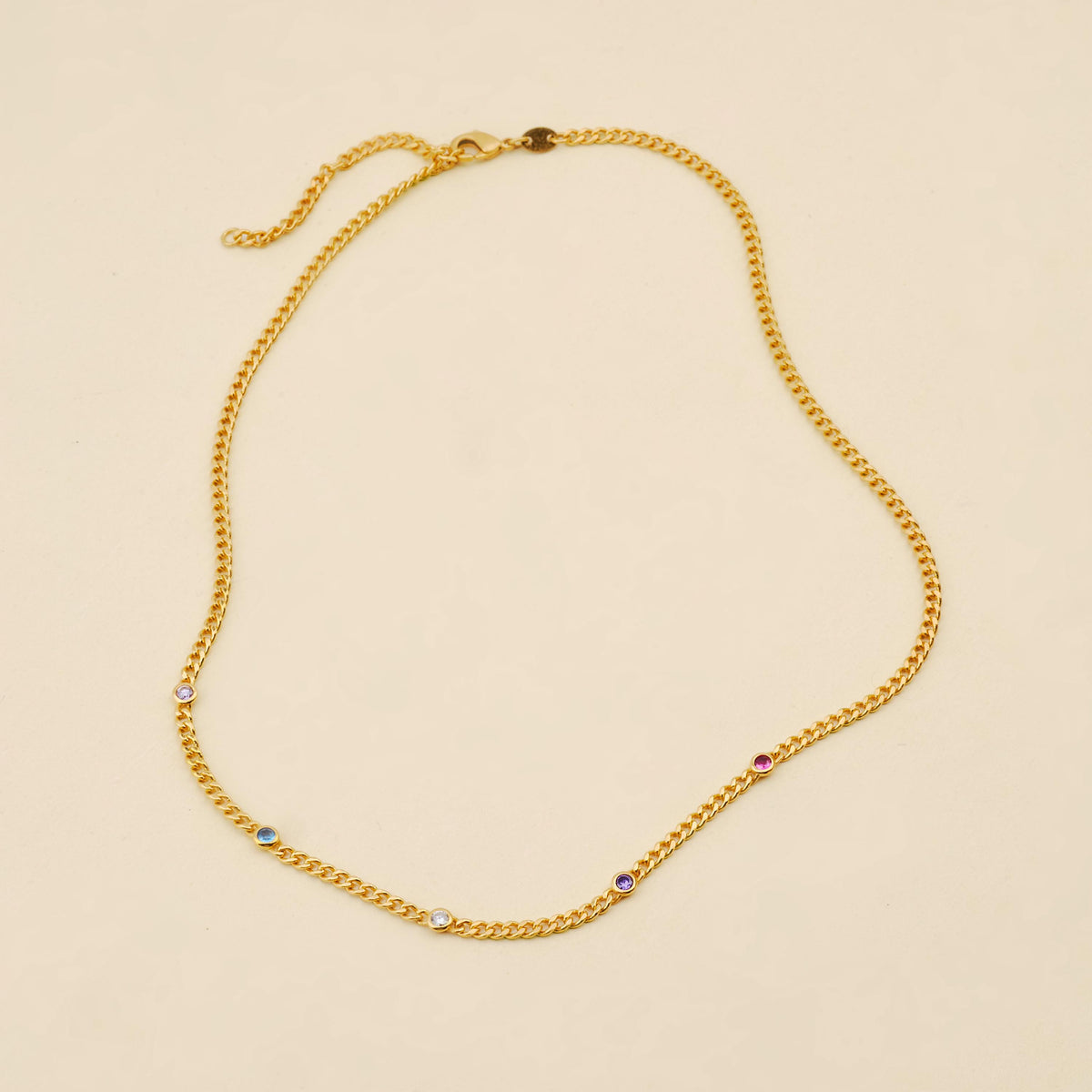 Personalized Birthstone Necklace or Bracelet