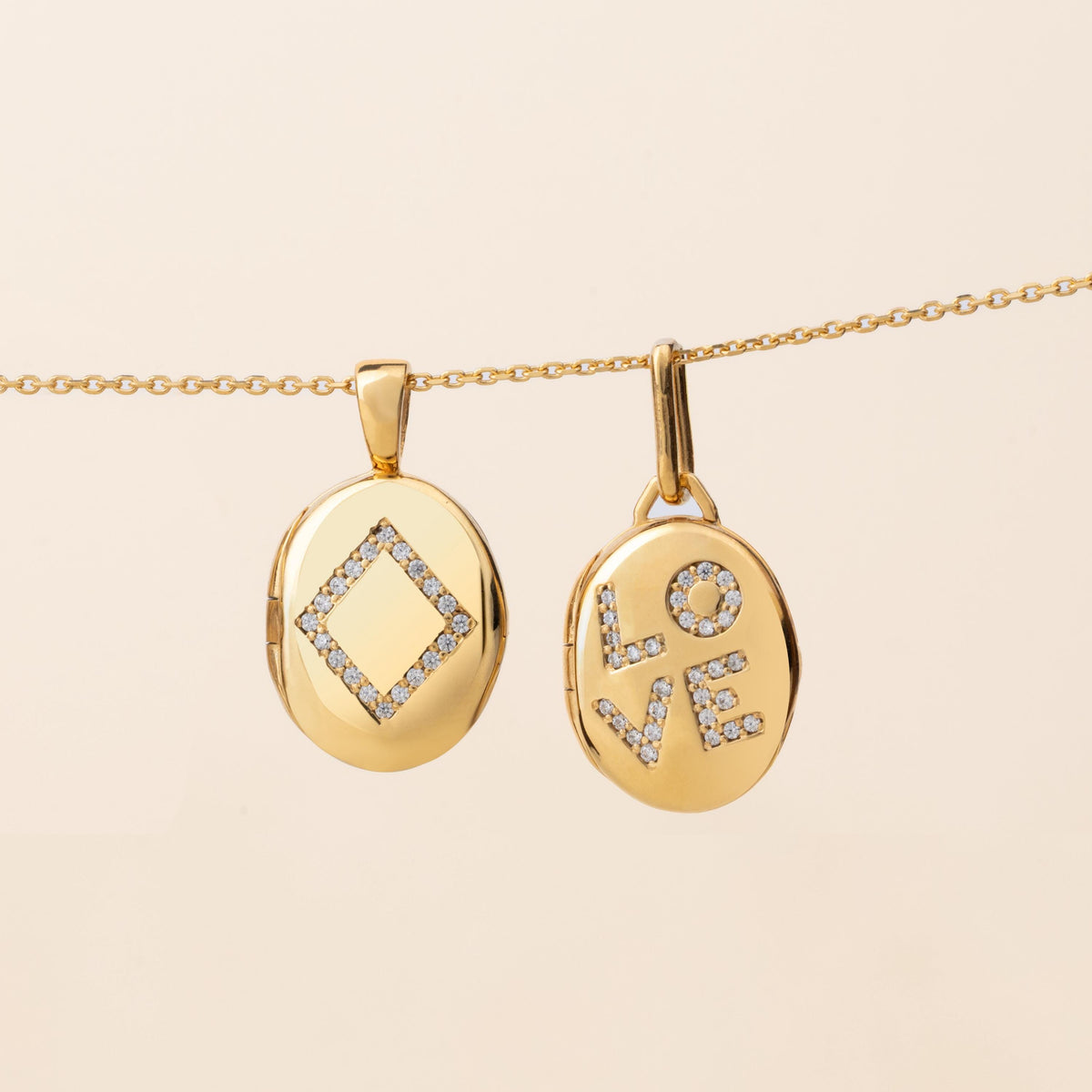 Eternity Locket Necklace