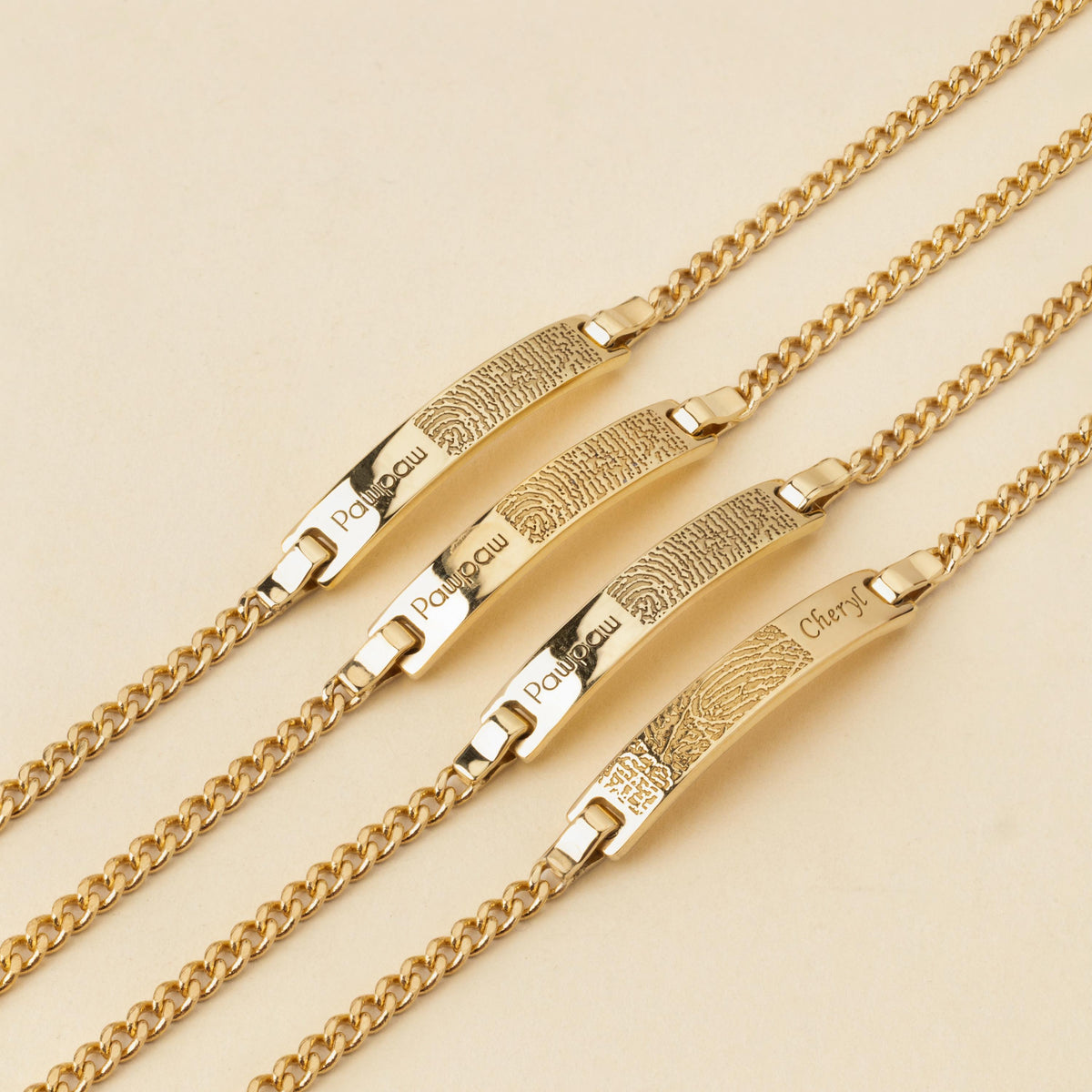 Custom Engraved Bar Bracelet