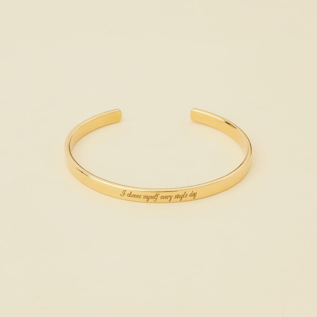 Personalized Custom Cuff Bracelet - Handwriting Cuff Bracelet