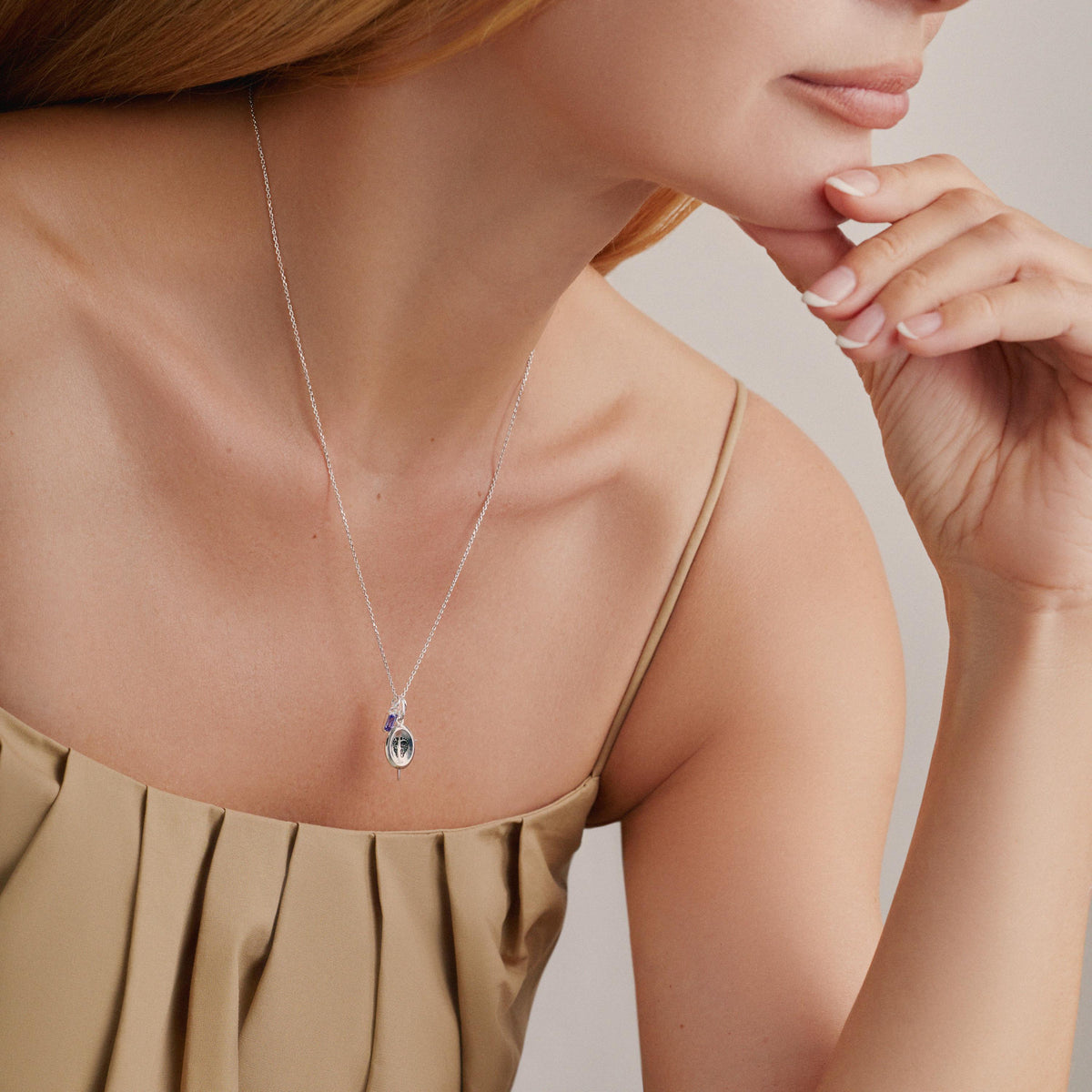 Actual Handwriting Necklace